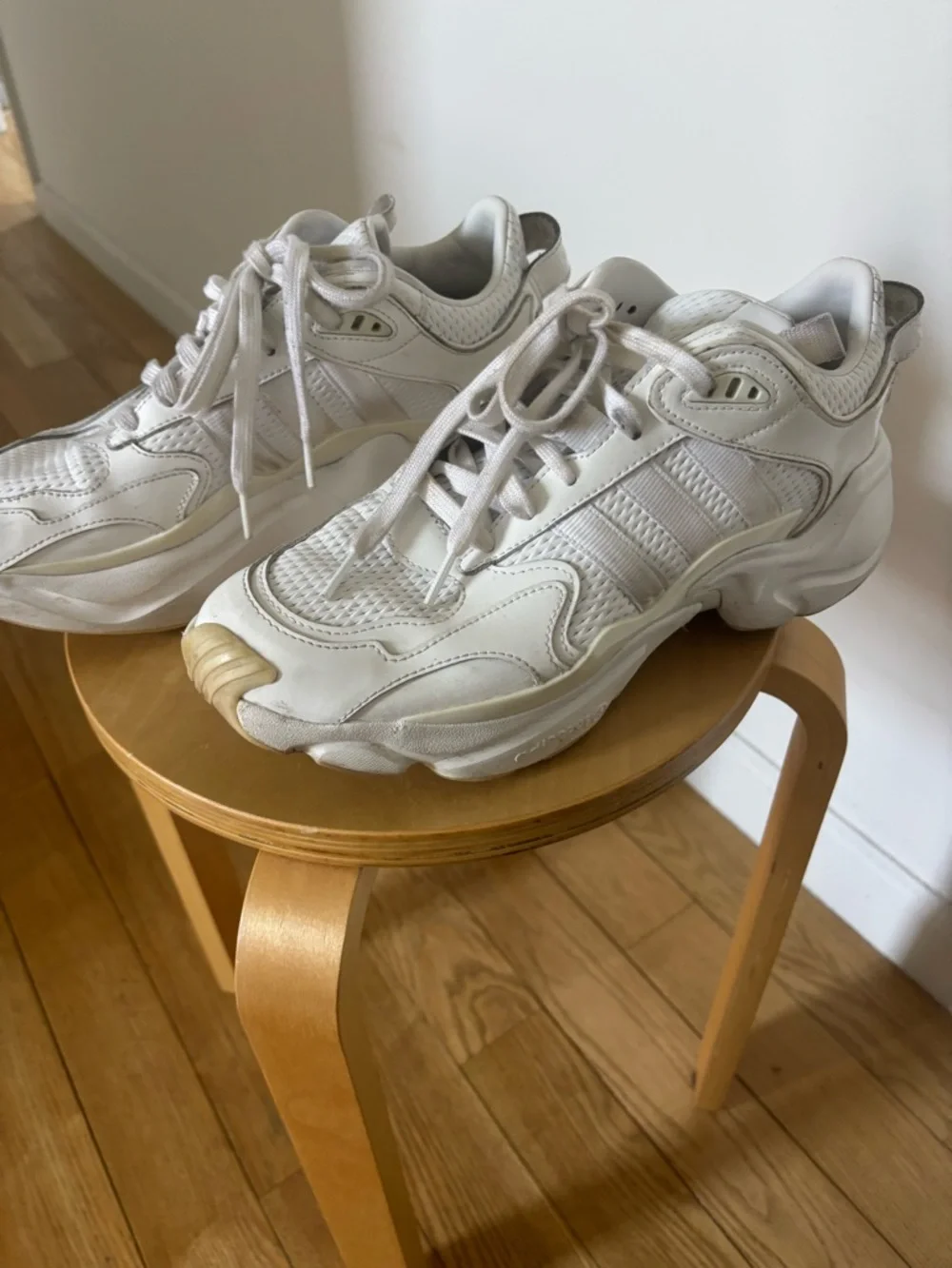 Adidas Magmur Runner white sneakers Size 10
